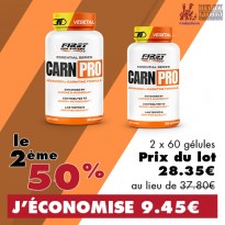 CARN PRO 60 gélules végétales - FIRST IRON SYSTEMS